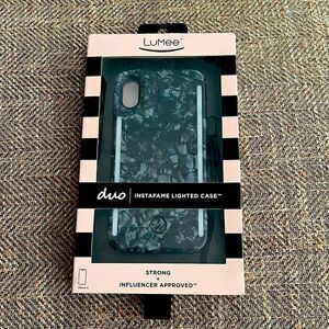Lumee IPhone X duo Instafame Lighted Case